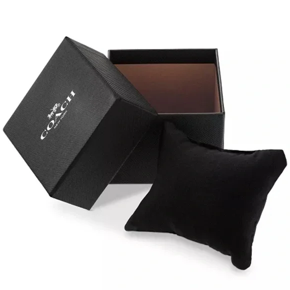 TEMPORARY PRICE DROP! Coach Plum Stainless Steel Watch - Picture 5 of 5